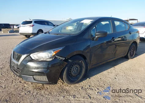 2020 Nissan Versa S Xtronic Cvt из США, поврежденный, VIN 3N1CN8DV0LL876452